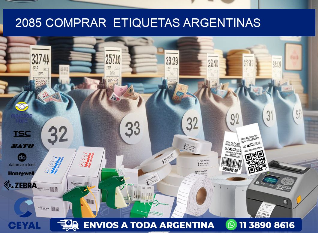 2085 COMPRAR  ETIQUETAS ARGENTINAS