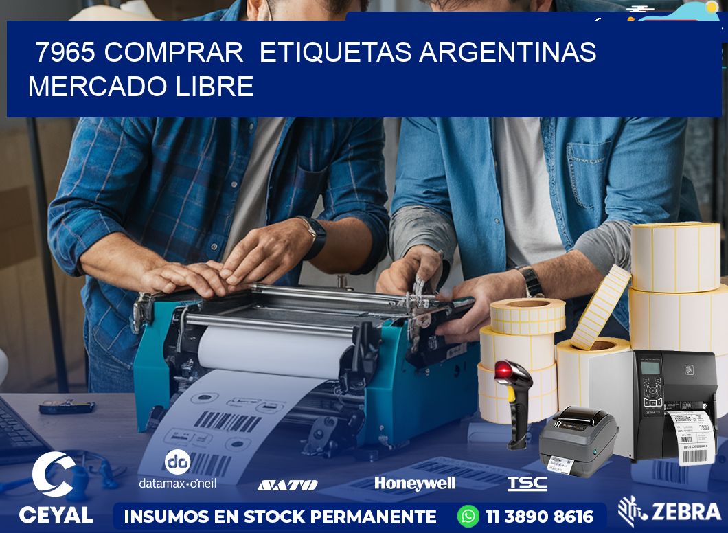 7965 COMPRAR  ETIQUETAS ARGENTINAS MERCADO LIBRE