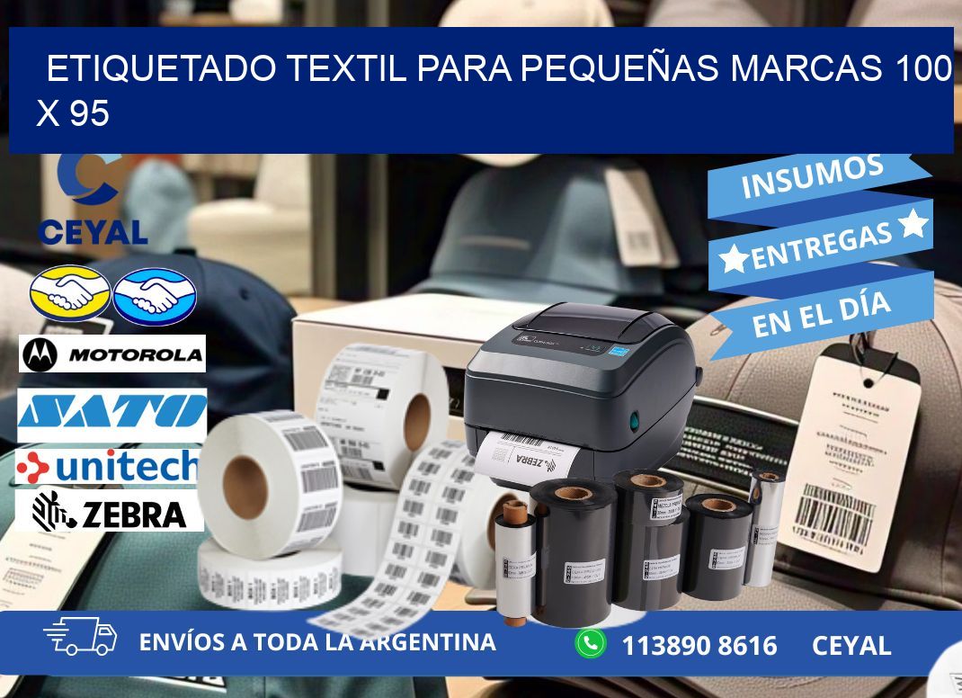 ETIQUETADO TEXTIL PARA PEQUEÑAS MARCAS 100 x 95