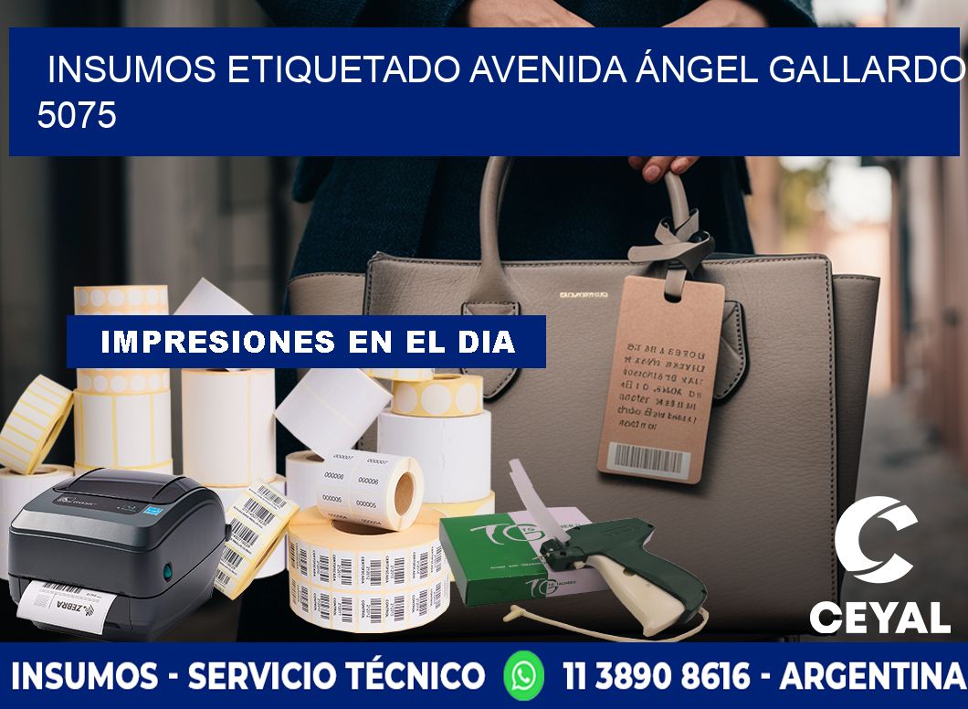 INSUMOS ETIQUETADO Avenida Ángel Gallardo 5075