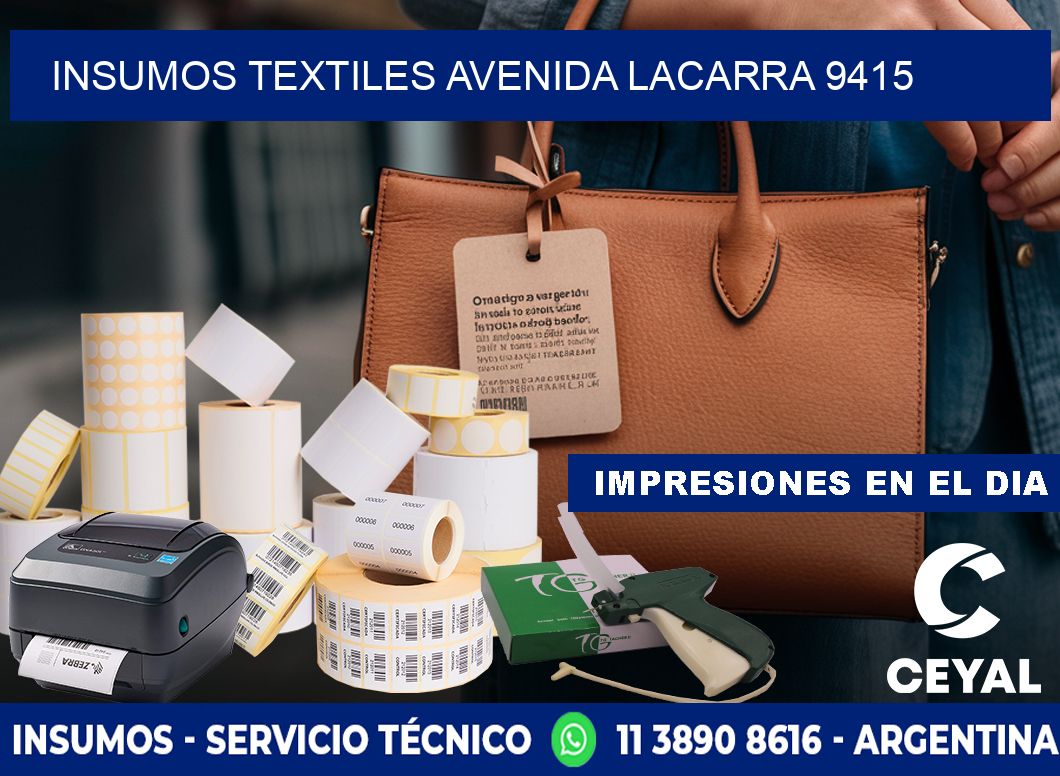 INSUMOS TEXTILES AVENIDA LACARRA 9415