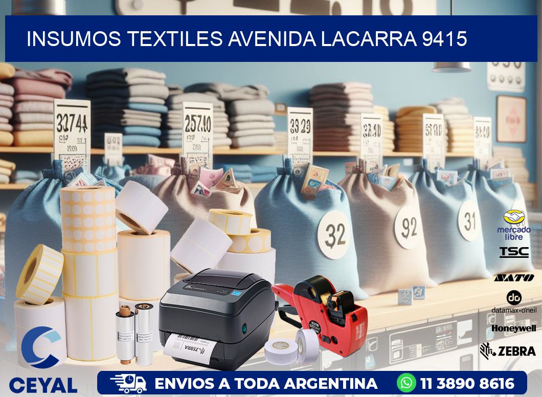 INSUMOS TEXTILES AVENIDA LACARRA 9415