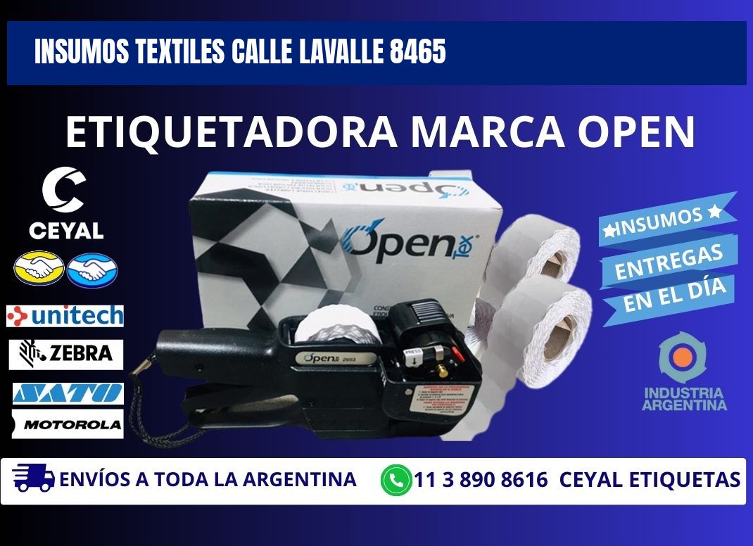 INSUMOS TEXTILES CALLE LAVALLE 8465