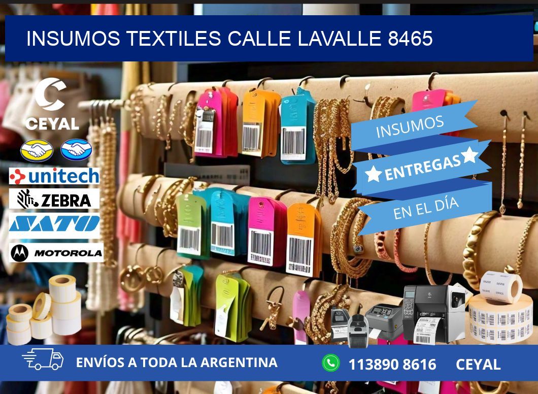 INSUMOS TEXTILES CALLE LAVALLE 8465