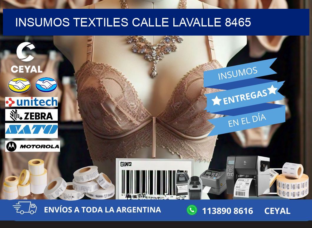 INSUMOS TEXTILES CALLE LAVALLE 8465