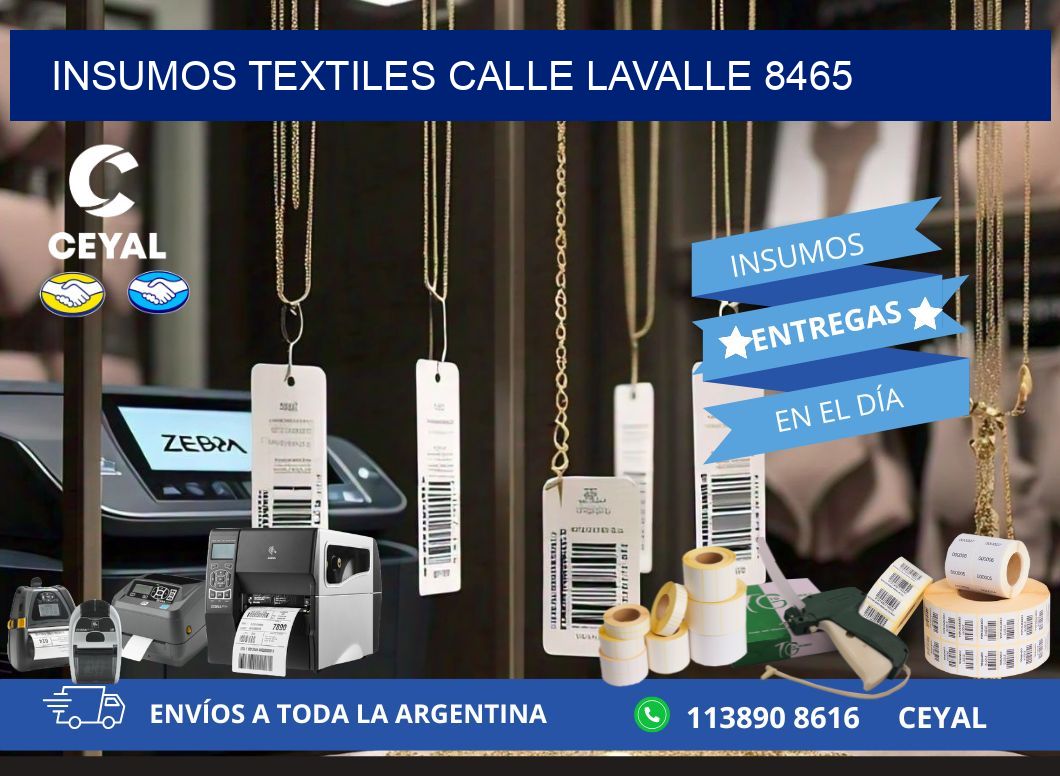 INSUMOS TEXTILES CALLE LAVALLE 8465