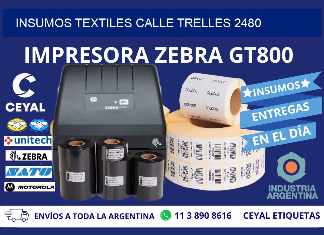 INSUMOS TEXTILES CALLE TRELLES 2480