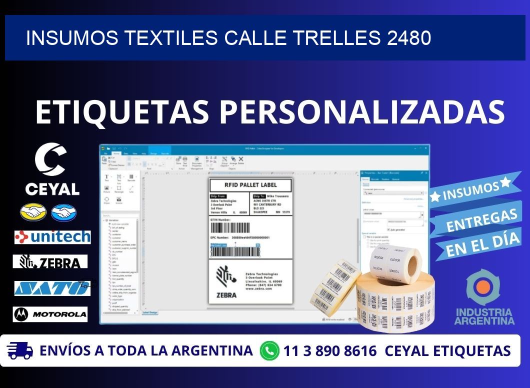 INSUMOS TEXTILES CALLE TRELLES 2480