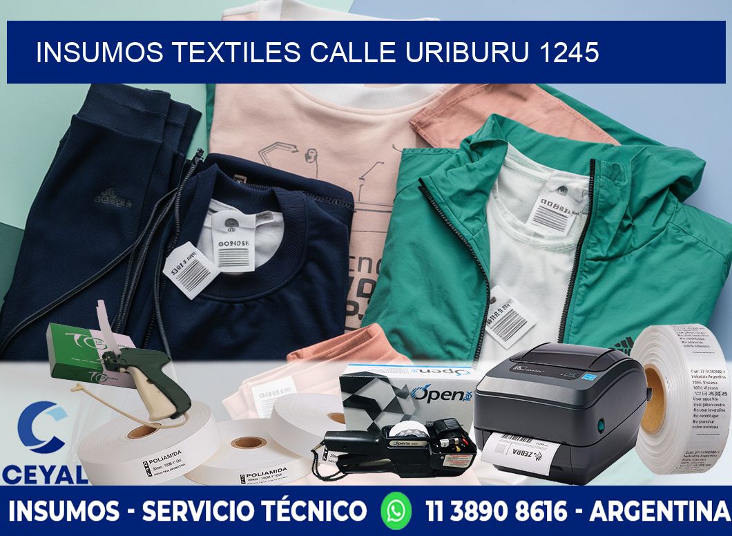 INSUMOS TEXTILES CALLE URIBURU 1245