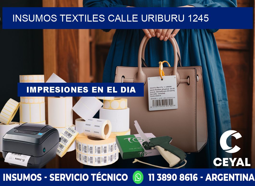 INSUMOS TEXTILES CALLE URIBURU 1245