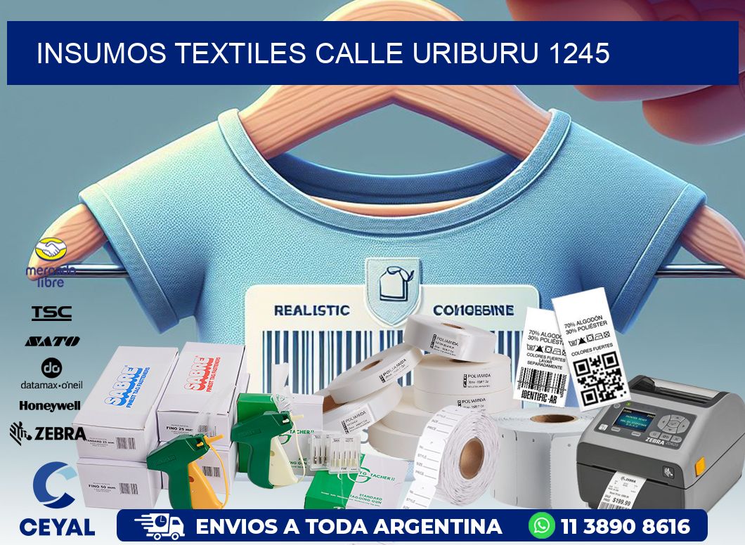 INSUMOS TEXTILES CALLE URIBURU 1245