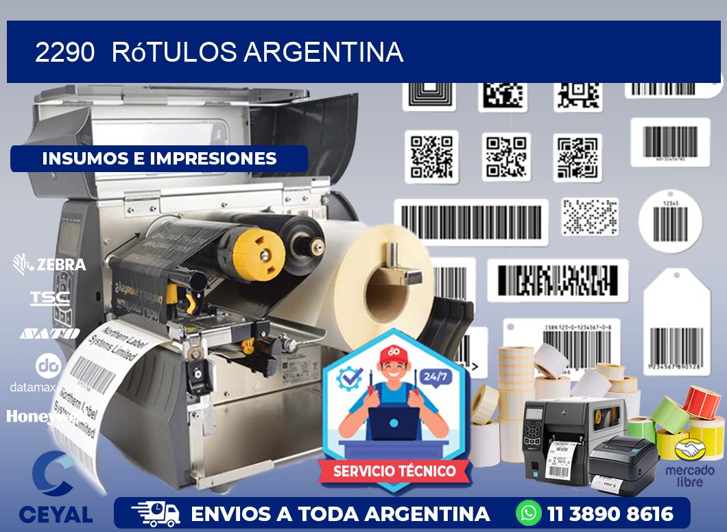 2290  Rótulos Argentina