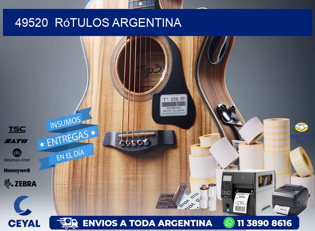 49520  Rótulos Argentina