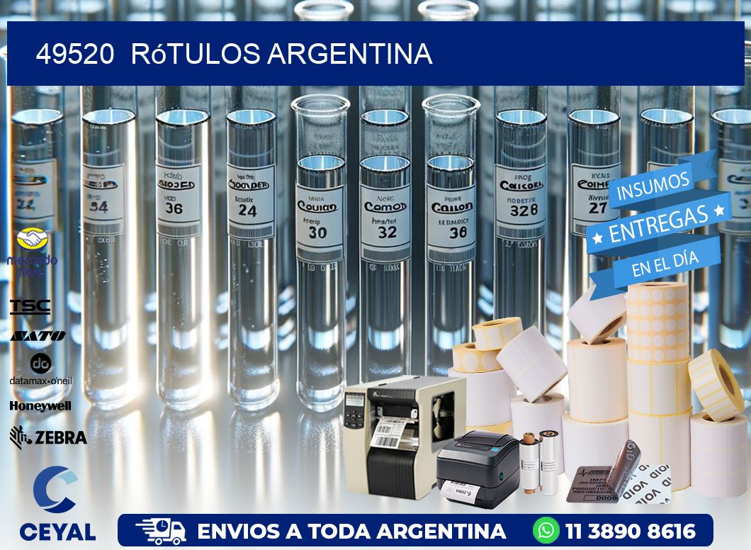 49520  Rótulos Argentina