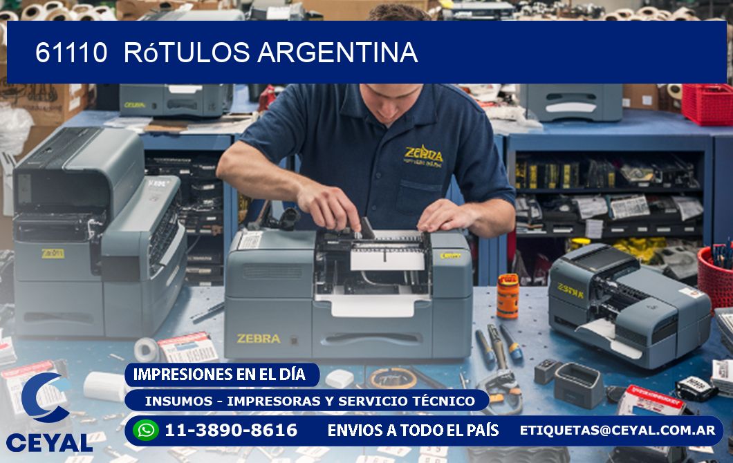 61110  Rótulos Argentina