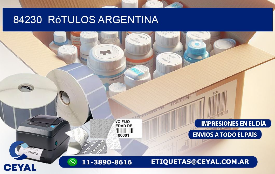 84230  Rótulos Argentina