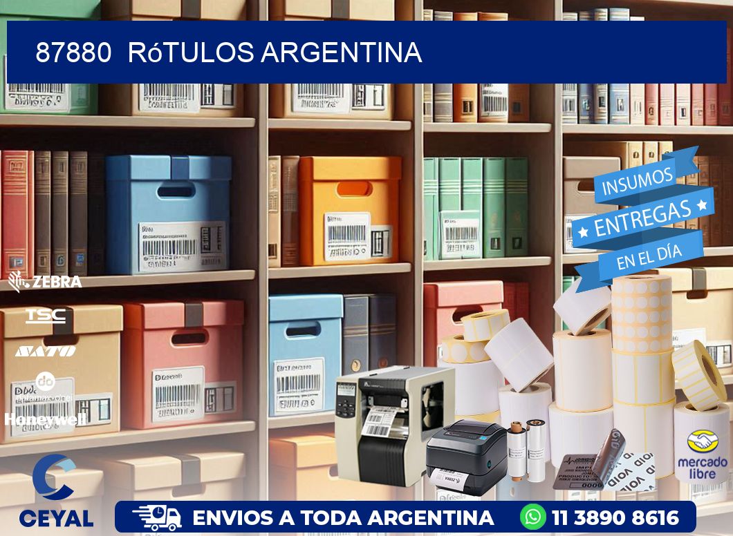 87880  Rótulos Argentina