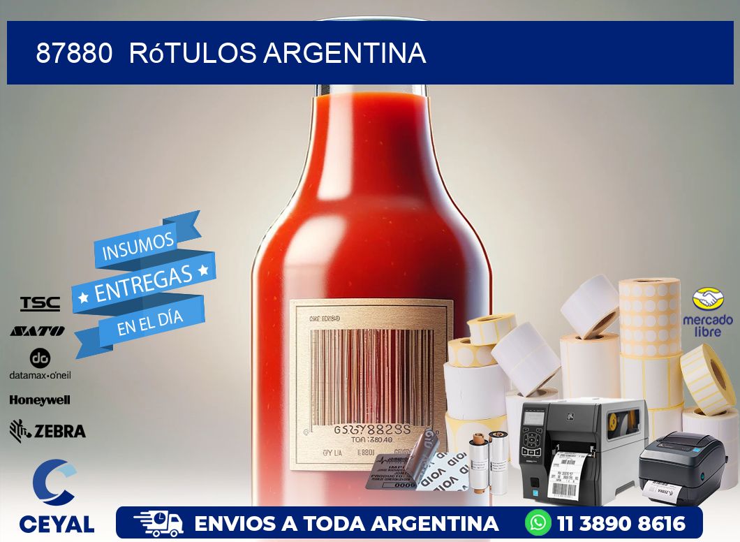 87880  Rótulos Argentina