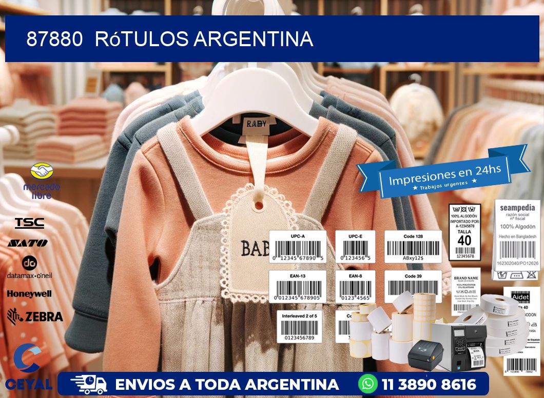 87880  Rótulos Argentina