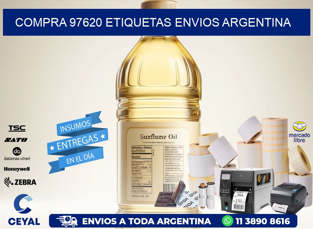 COMPRA 97620 ETIQUETAS ENVIOS ARGENTINA