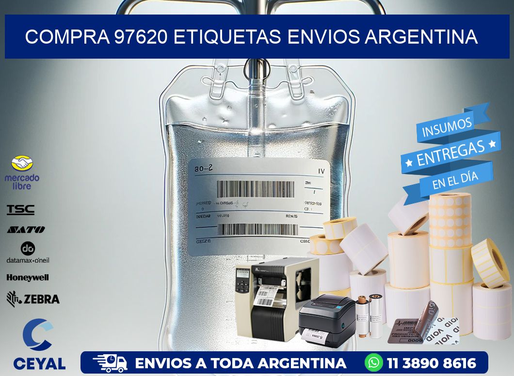 COMPRA 97620 ETIQUETAS ENVIOS ARGENTINA