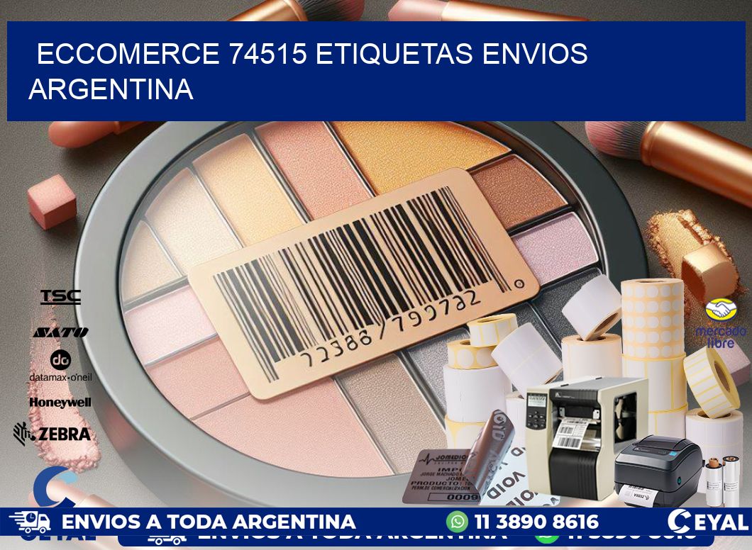 ECCOMERCE 74515 ETIQUETAS ENVIOS ARGENTINA