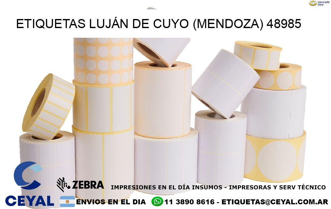 ETIQUETAS LUJÁN DE CUYO (MENDOZA) 48985