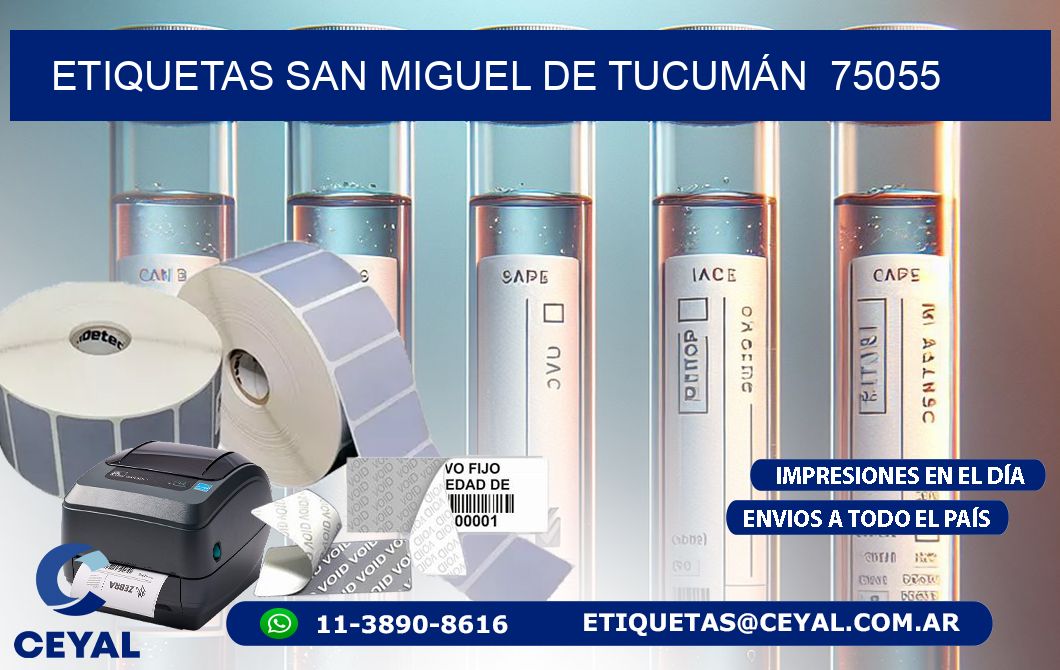 ETIQUETAS SAN MIGUEL DE TUCUMÁN  75055