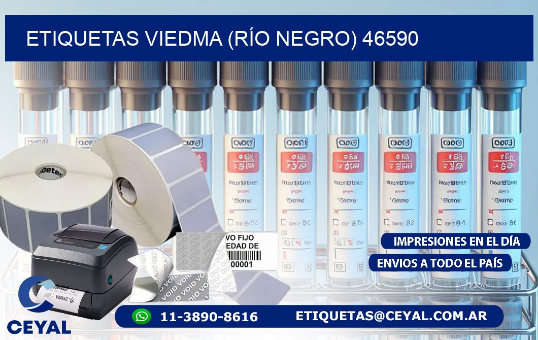 ETIQUETAS VIEDMA (RÍO NEGRO) 46590